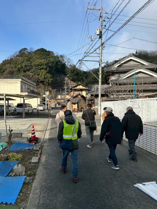 新市ルートまち歩きの様子１