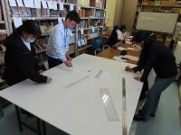 ピースアート作成の様子