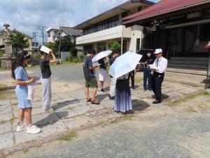 ピースウォークへの準備