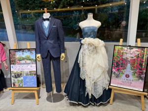 福岡フラワーショーでの展示