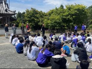 山野町学習活動支援会あいさつ閉会式