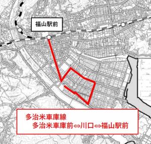 臨時バス運行ルート