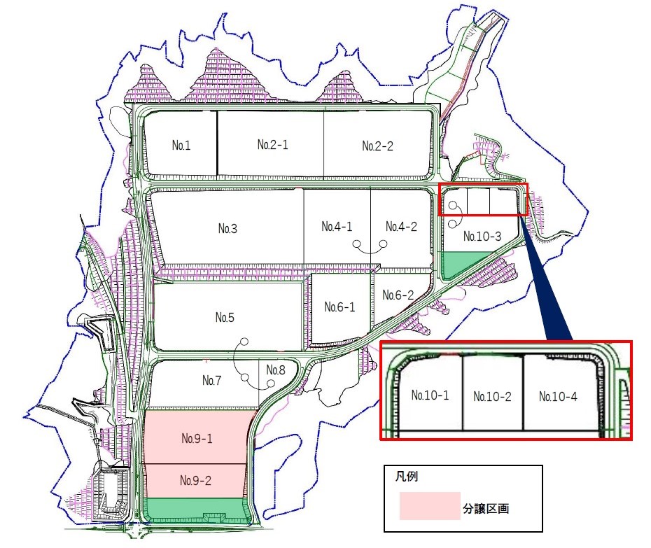 分譲区画図