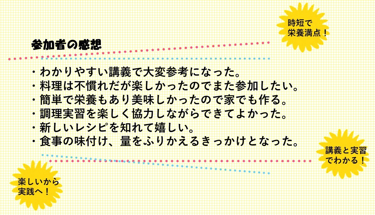 参加者の感想