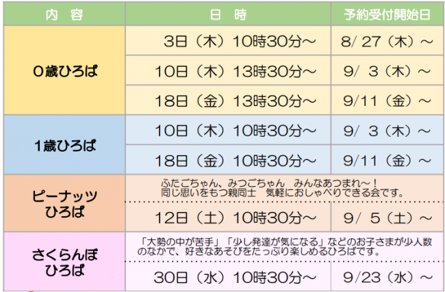 あそびのひろば