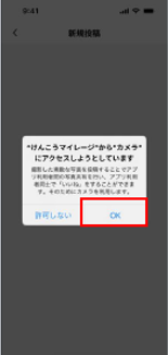 アクセスを許可