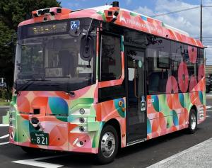 自動運転バス車両
