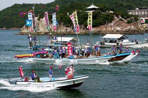 鞆の浦観光鯛網