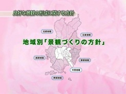 地域別の景観づくりの方針