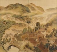 堂本印象《深草》1919年　京都府立堂本印象美術館蔵