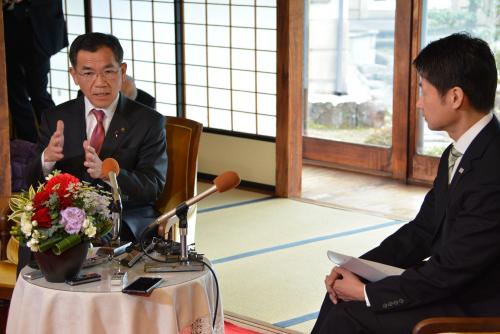 広島県知事・福山市長会談写真