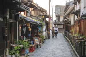 鞆の町並み