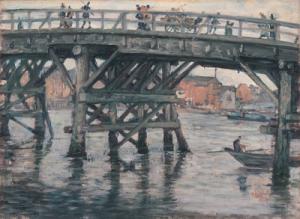《橋》1909年 ふくやま美術館