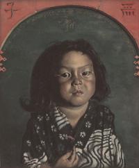 《麗子肖像（麗子五歳之像）》1918年 東京国立近代美術館