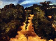 赤土と草（赤土と草の道）》1915年 浜松市美術館