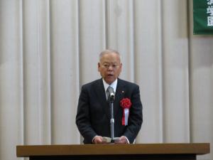 来賓あいさつ２（早川議長）