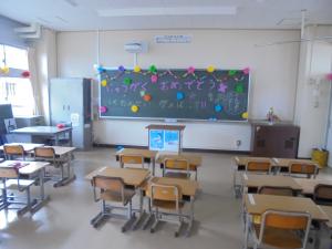 １年生教室（中棟）