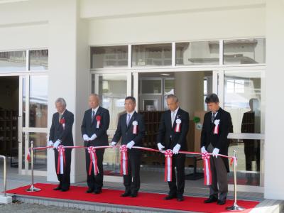 鞆の浦学園開校式の写真