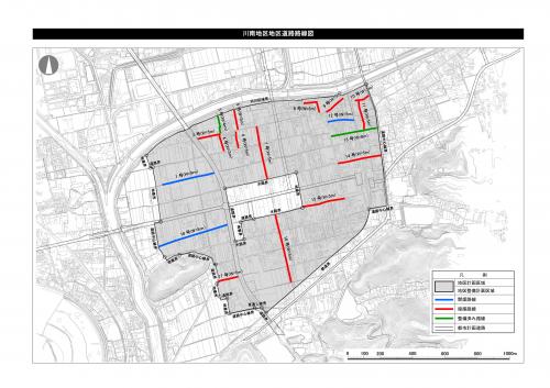 川南地区地区道路路線図
