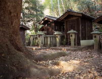 菅茶山の墓（写真中央）