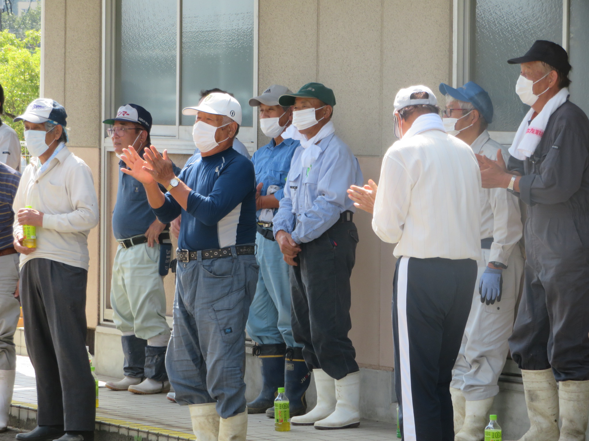 閉会式地域の皆さん