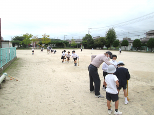 新涯学区グラウンドゴルフ