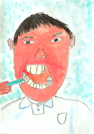 「歯を大切にしよう」の絵