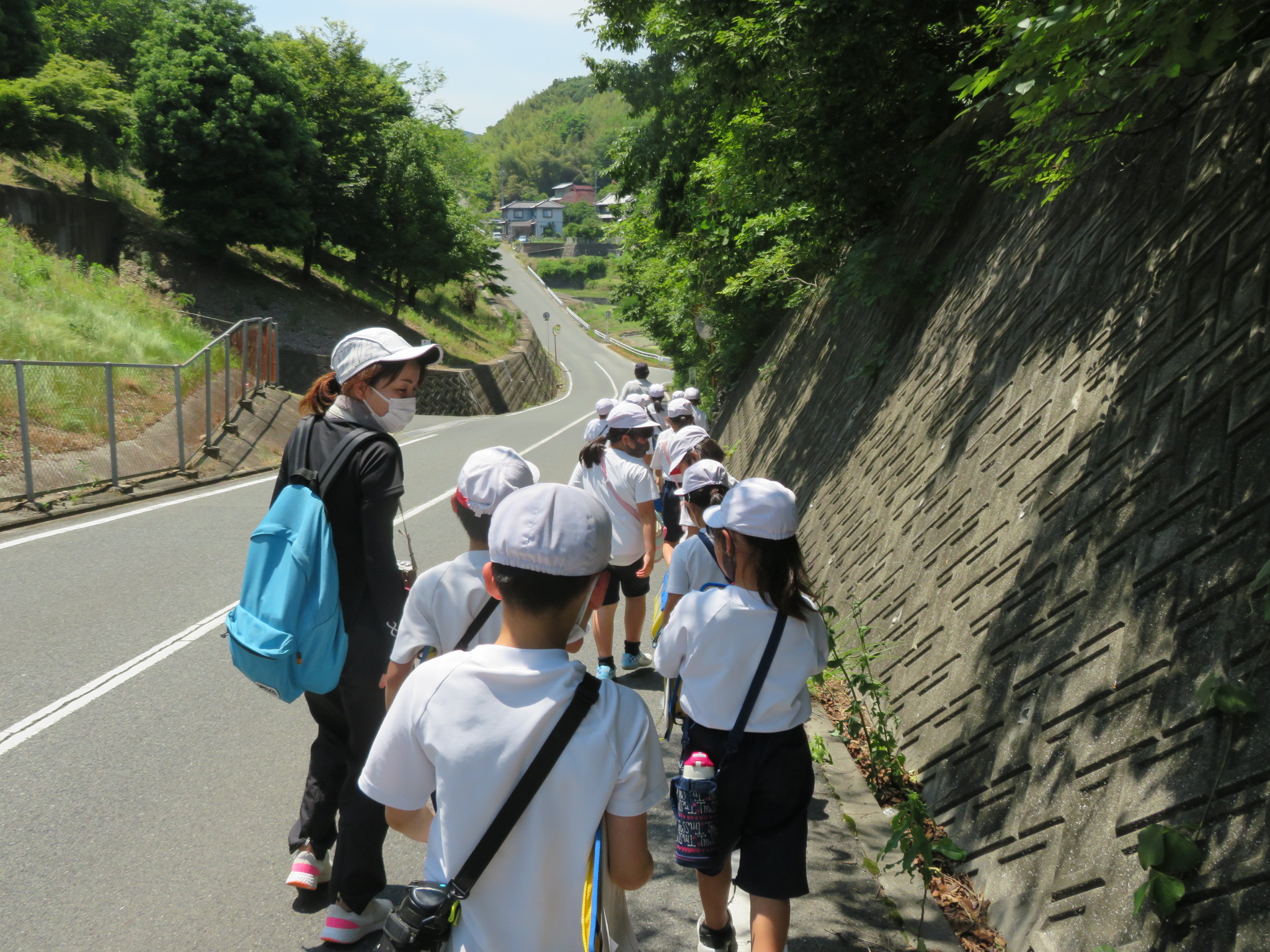 ファミーユからの帰り道