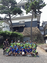 鞆の浦学園による井田小学校訪問２