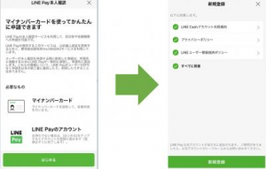 LINEPay登録方法