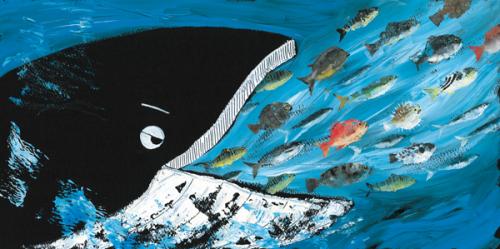 《くいしんぼうのクジラ》2016年