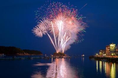 弁天島花火大会の写真