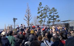 福山城築城４００年　市民企画事業　「福まき」の写真