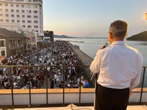 弁天島花火　写真