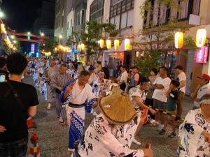 福山夏まつり（二上りおどり）の写真