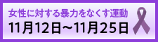 女性に対する暴力をなくす運動１