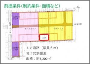 区画整理区域内図面