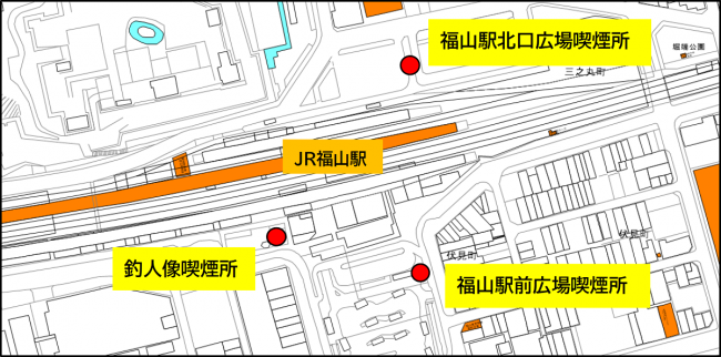 増設喫煙所　設置場所