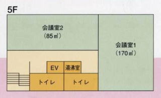 市民参画センター５階概略図