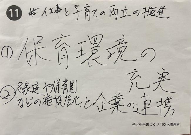 発表の内容