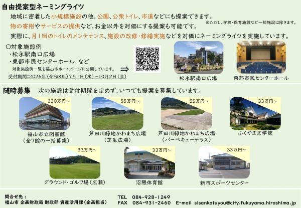 ネーミングライツチラシ裏